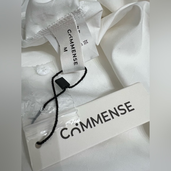 Commense White Asymmetrical Off Shoulder Blouse - Picture 11 of 11